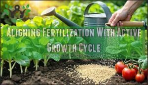 aligning fertilization with active growth cycle