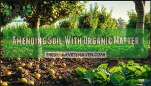 amending soil with organic matter