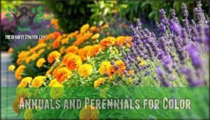 annuals and perennials for color