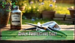 apply protective coat
