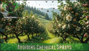 avoiding chemical sprays