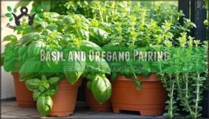 basil and oregano pairing