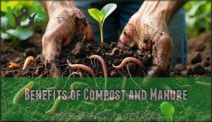 benefits of compost and manure