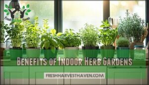 benefits of indoor herb gardens
