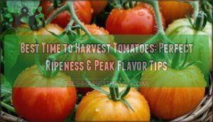 best time to harvest tomatoes