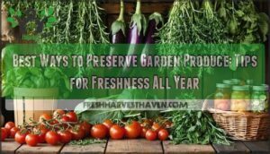best ways to preserve garden produce