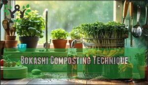 bokashi composting technique