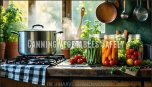 canning vegetables safely