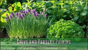 chive and parsley pairing
