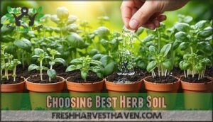 choosing best herb soil