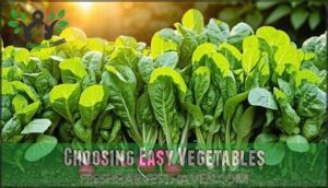 choosing easy vegetables