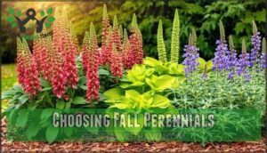 choosing fall perennials