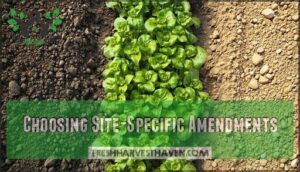 choosing site-specific amendments