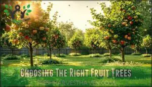 choosing the right fruit trees