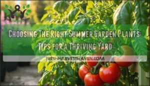 choosing the right summer garden plants