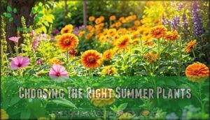 choosing the right summer plants