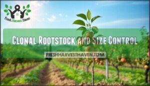 clonal rootstock and size control