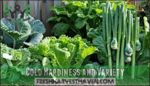 cold hardiness and variety