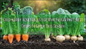 cold hardy vegetables for winter harvest