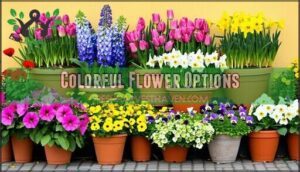 colorful flower options