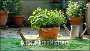 common herb mistakes