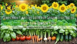 companion planting guide for spring vegetables