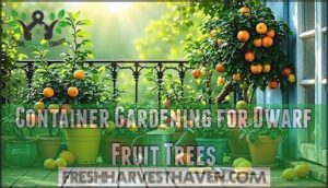 container gardening for dwarf fruit trees