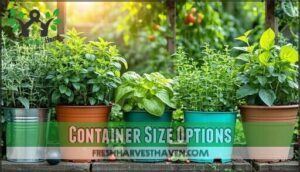 container size options