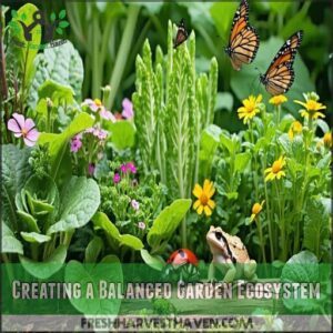 creating a balanced garden ecosystem