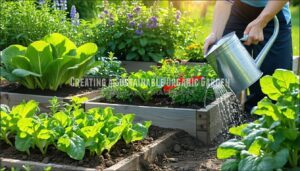 creating a sustainable organic garden