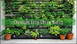creating lush green walls