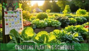 creating planting schedule