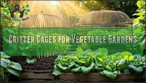 critter cages for vegetable gardens