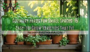 culinary herbs for small spaces