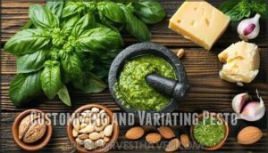 customizing and variating pesto
