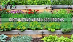 customizing raised bed designs
