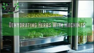 dehydrating herbs with machines
