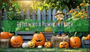 designing a pumpkin patch