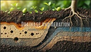 drainage and aeration