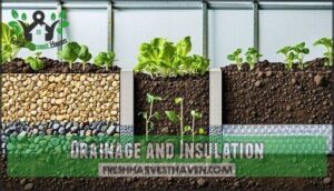 drainage and insulation