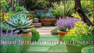 drought-tolerant plants for water efficiency