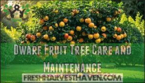 dwarf fruit tree care and maintenance