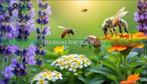 encouraging beneficial insects