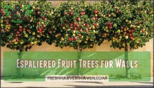 espaliered fruit trees for walls
