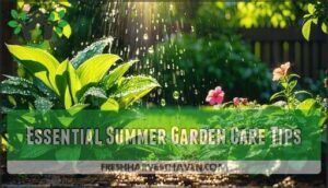 essential summer garden care tips