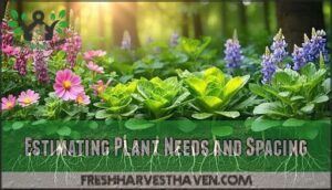 estimating plant needs and spacing