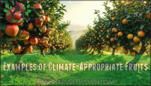 examples of climate-appropriate fruits