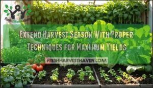extend harvest season with proper techniques