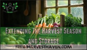 extending the harvest season and storage