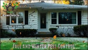fall and winter pest control